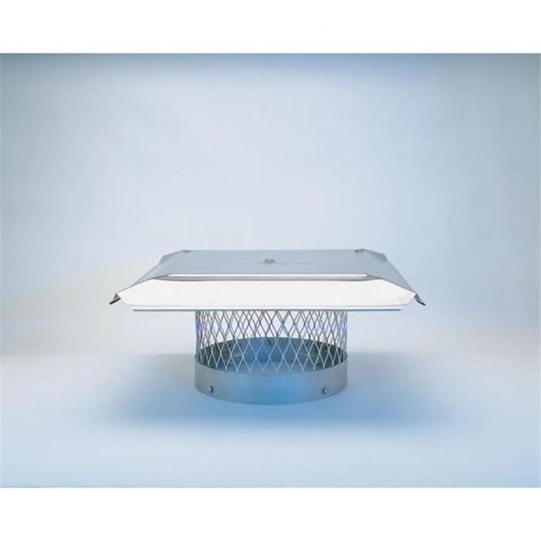 Integra Miltex Homesaver 10345 8 Inch  HomeSaver Pro Stainless Steel Round Chimney Cap  3/4 Inch  Mesh 10345